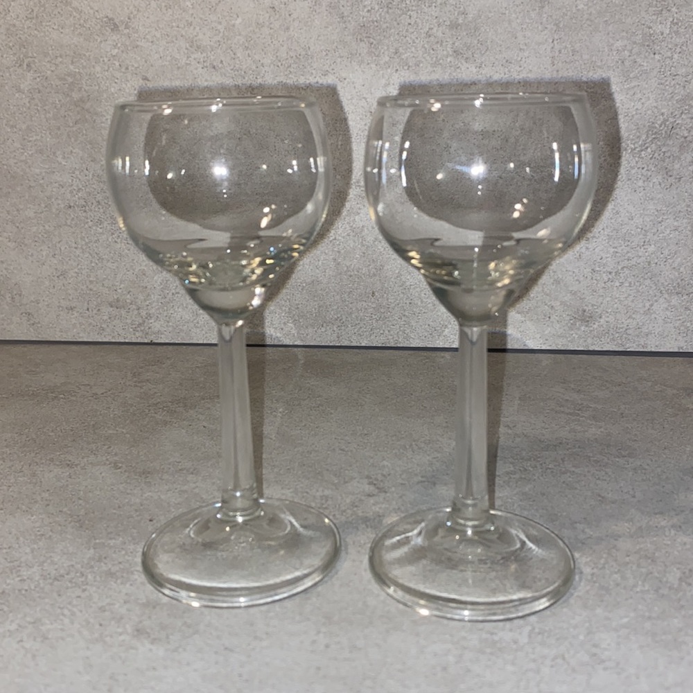 2- 5in glasses